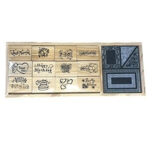 NWT RUBBER STAMP SET ALL OCCASION